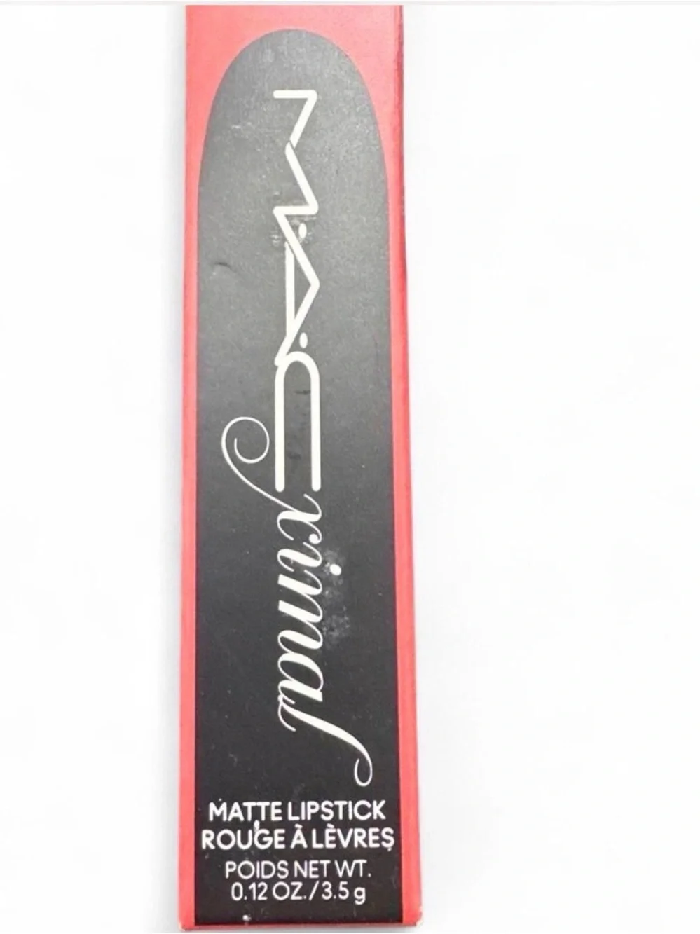 MAC Cosmetics Matte Lipstick - Black and Red Packaging